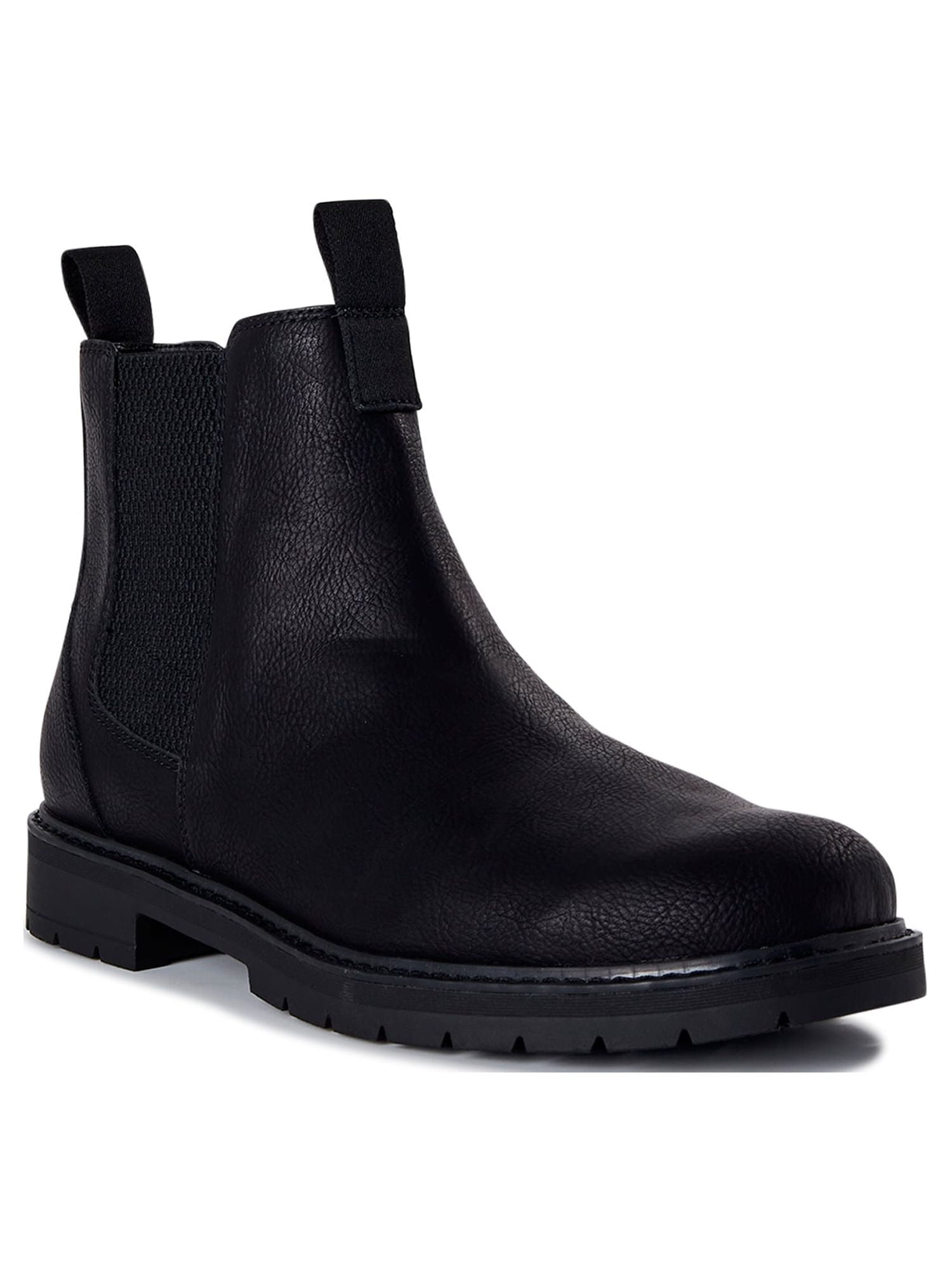 Vance Co. Men’s Landon Tru Comfort Foam Pull-On Black Chelsea Boots Size 9.5 Vance Co. Mens Landon Wide Width Tru Comfort Foam Pull-on  main image 2