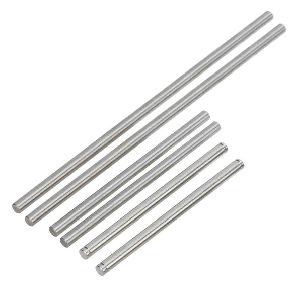 Round Shaft Rod Stainless Steel Front Suspension Arm Round Pin for TRAXXAS UDR 1/7 RC Car