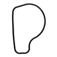 thumbnail image 2 of Johnson Evinrude OMC OEM Sterndrive Transom Water Passage Seal 94-98, 3852560, 2 of 4