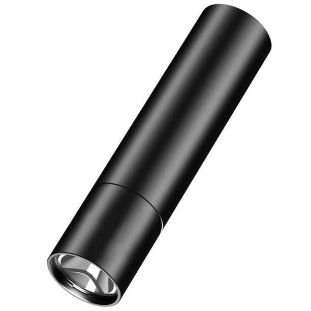 JShteea Linterna LED XPE Recargable 3 Modos Lámpara Antorcha Ultrabrillante (negra)