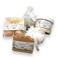 thumbnail image 1 of Luce los mejores regalos de relajación para mujeres. 6 regalos para el cuidado personal Sal de baño de vainilla rica en minerales Jabón de baño con especias de calabaza Bomba de baño Trufas. Kit de sp, 1 of 5