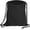 Black, variant on Cotton Drawstring Bags, Canvas Backpack Foldable Sports Gym Bags for Women Men Trip, White (Pack of 2)