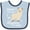 Blue and Navy, variant on Inktastic Nonna's You Say Alpaca My Bags Boys or Girls Baby Bib