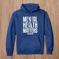 thumbnail image 2 of Mental Health Matters Hoodie for Men Women Mental Health Graphic Hooded Sweatshirt with Pockets Pullover Top, 2 of 4