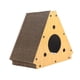 thumbnail image 3 of Casa de rayador de rayadores de rayas de gato almohadilla de rascador resistente a rasguños resistentes para gatos interiores condominio, 3 of 9