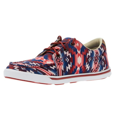 

Wrangler Footwear Womens KWC0021 Women s Wrangler Retro Ombre Aztec Print Low Top Casual Shoes 7 M Red