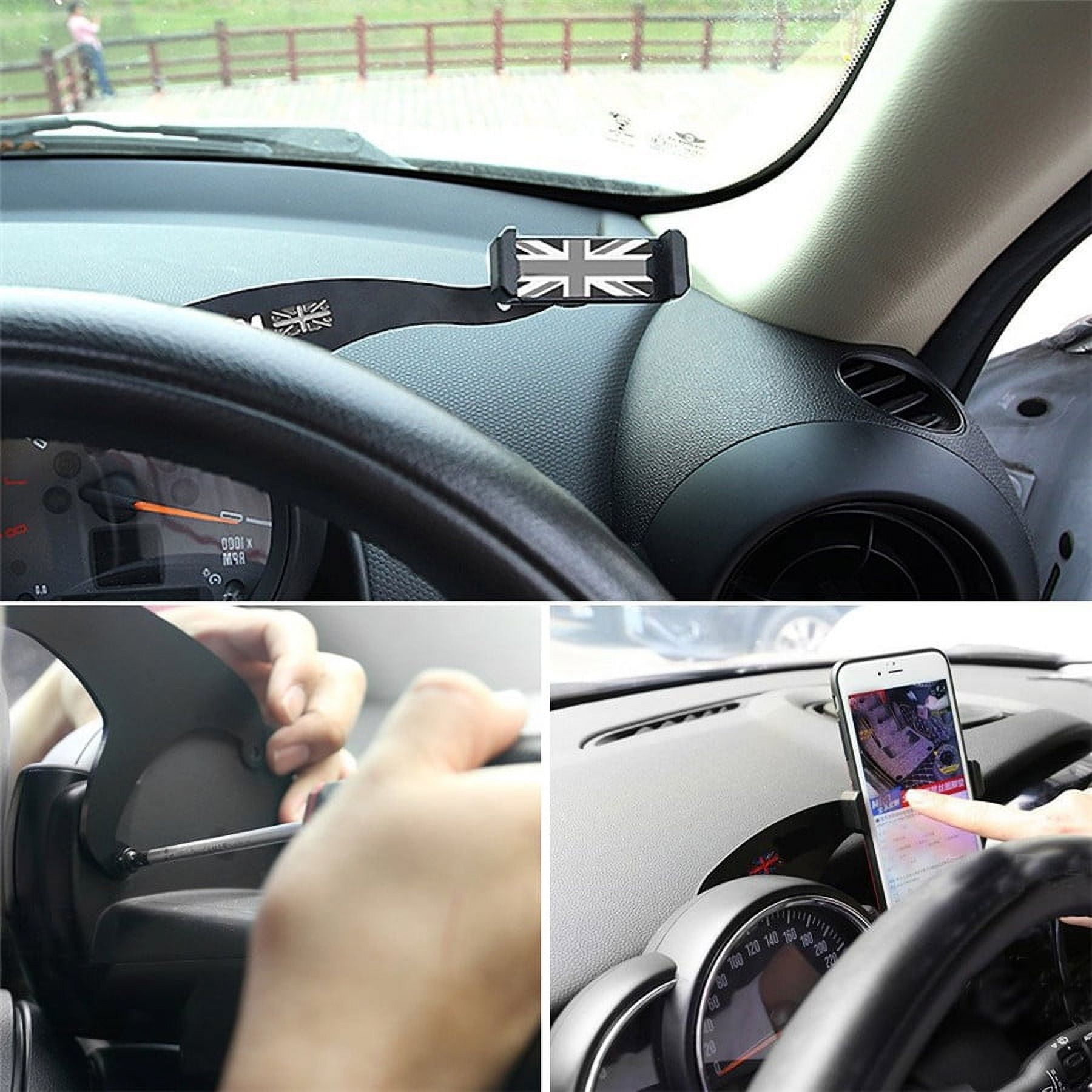Car Phone Holder GPS Navigation Dashboard Phone Holder 360 Degree