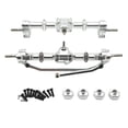 thumbnail image 2 of Xuanheng 1/12 Front and Rear Axle Set Accessory Front Rear Axle for MN168 Model Truck argent, 2 of 8