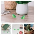 thumbnail image 3 of 25 Pcs Pots for Plants Small Frog Figurines Garden Animal Statue Sculpture Decorations The Home Bonsai Resin Crafts, 3 of 6