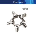 thumbnail image 3 of SLGHLSAHG M8 Small TV Wall Mounting Screws, M8-1.25x12mm,Metric, 304 Stainless Steel, Full Thread Machine Screws, Pan Head, Phillips Drive Monitor Wall Mount RV TV Mount VESA Wall Mount 10pcs A11891, 3 of 6
