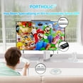 thumbnail image 3 of 4 in 1 Wii Replacement Cables Set, PORTHOLIC Wii AC Power Adapter + Wii to hdmi Converter+ Wired Motion Sensor Bar and Composite Audio Video Cable for Nintendo Wii, 3 of 7