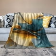 thumbnail image 2 of Pratyus Alberto Seveso Flowers Airbrush Painting Print Throw Blanket for Bed Sofa Living Room Decor All Seasons Gift 50x60in, 2 of 6
