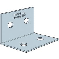 Simpson Strong Tie HL35-R 3 x 5 in. Steel Versatile Angle Gussets & Heavy Angles- 7 Gauge