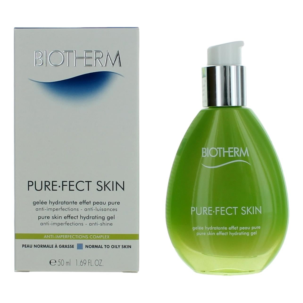 Biotherm Pure-Fect Skin Pure Skin Effect Hydrating Gel, 1.69 fl oz