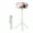 White, variant on Selfie Stick Bluetooth Remote Tripod with Led Fill Light Foldable Bracket for Smartphones for Youtube Tiktok Video Live Holder