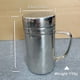 thumbnail image 3 of Dispensador Inteprter Pimentero Acero inoxidable Sal Azúcar Harina Recargable Comedor Hotel Cocina Condimento Botella con mango L, 3 of 6