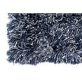 thumbnail image 4 of Chesapeake Microfiber Polyester Lurex Shag Indigo Blue Elstra Area Rug (5'x7'), 4 of 6