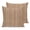 Brown, Mocha, Latte, variant on Pillow Covers 16x16 Set of 2, Sky Blue Striped Throw Pillow Covers Decorative Couch Cushion Cover, Farmhouse Stripes Modern Vintage Microfiber Soft Square Pillowcases for Bedroom Living Room Sofa