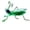 Green, variant on 4.7in Locust Metal Sculpture for Office Desktop, Exquisite Grasshopper Insect Figurine, Minimalist Home Decoration Craft, Green