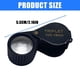 thumbnail image 3 of Eye Loupe 10X Magnifying Glass for Jewelry Coin Inspection Reading Handheld Magnifying Lens Magnifier Loupe Foldable White, 3 of 4