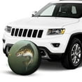 thumbnail image 3 of KAKALAD Bass Fishing Big Perch Jumping Spare Tire Cover Weatherproof Universal Vehicle Accessories 14 Inch, 3 of 7