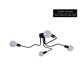 thumbnail image 1 of Luz De Techo De Estilo Industrial Baño Moderno Lámpara Colgante De Metal Retro matsuzay HA025773-01, 1 of 7