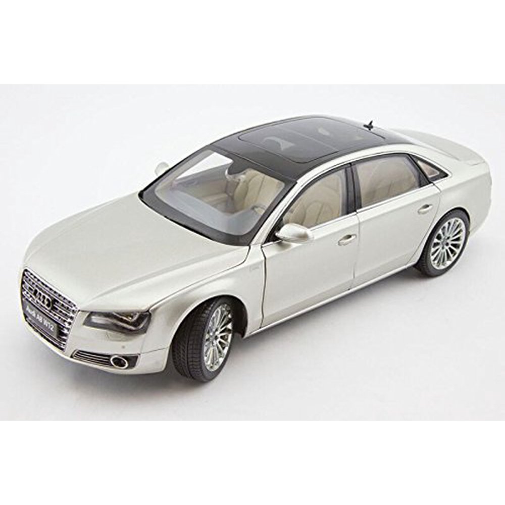 Diecast Audi A8 Audi A8 L W12 Cuvee Silver 1/18 Diecast Car Model by Kyosho - Walmart