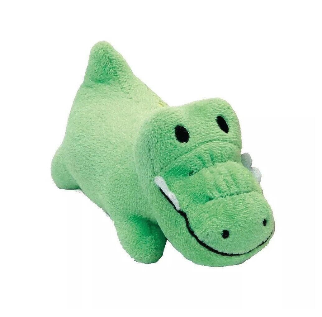 Smaller Breed 4" Dog Toys Animal Themed Adorable Plush Squeaker for Your Lil Pal (Full Set - All 6 Toys)