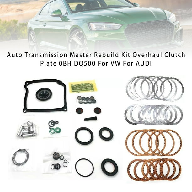 Kit de reconstrucción de transmisión automática, revisión del disco de embrague 0BH DQ500 para VW y AUDI