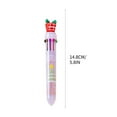 thumbnail image 3 of 10-Color Push Button Multifunction Ballpoint Pen Set - Versatile Marker Kit for School, Party, Office Note-Taking & Creative Coloring Tasks, 3 of 8