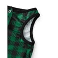 thumbnail image 4 of Conjunto de pijamas navideños familiares a juego con estampado de cuadros. Pijamas de vacaciones para papá, mamá y niños., 4 of 8