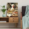 thumbnail image 5 of Chicken Turkey Pastry Canvas Print Wall Art Farmhouse Decor for Kitchen Dining Room Restaurant Cafe Home, 5 of 8