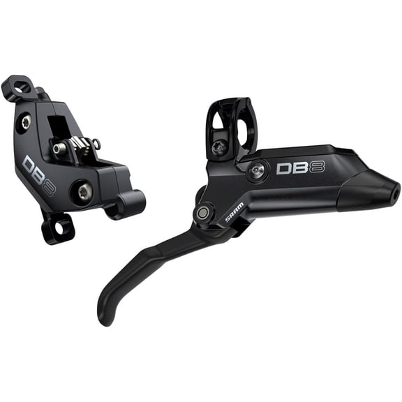 SRAM DB8 Stealth Disc Brake and Lever - Front or Rear, 2000mm Hose, Mineral Oil Hydraulic, Post Mount, Diffusion Black,