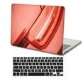 thumbnail image 1 of KSK KAISHEK Hard Protective Shell Case Cover Compatible with MacBook Pro 14 inchs 2021 - 2023 A2779 M2/A2442 M1 + Black Keyboard Cover, Red series 0790, 1 of 5
