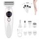 thumbnail image 1 of Women's 5-in-1 Multifunctional Shaving Kit, Wet & Dry Electric Shaver Painless Hair Removal for Face Body Bikini, 1 of 5