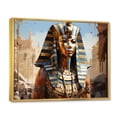 thumbnail image 2 of Designart "Echoes of Ancient Egypt" Egypt Floater Framed Canvas Wall Art, 2 of 7