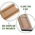thumbnail image 3 of OULII Light Brown Plastic Oboe Reed Case Durable ABS Material Portable Reed Storage Holder, 3 of 8