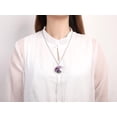 thumbnail image 4 of Collar con Colgante de cristal del árbol de la vida WEIHJMXG morado-amatista, 4 of 5