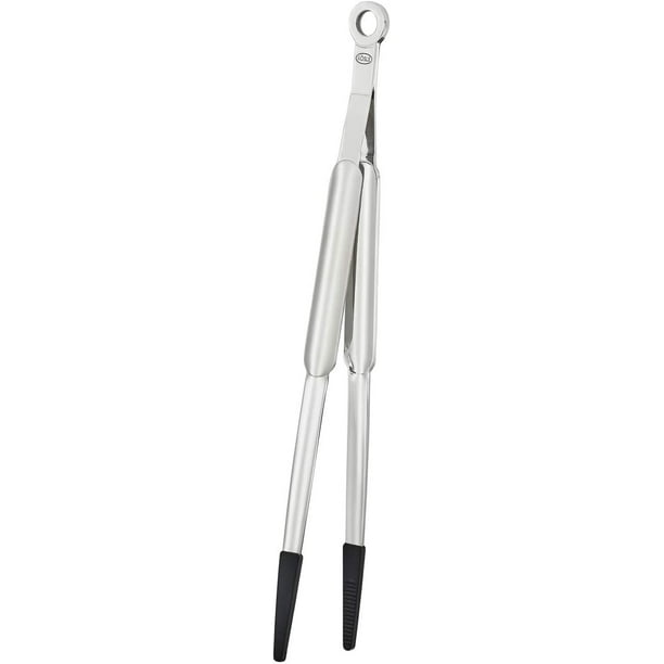 Rosle Stainless Steel Kitchen Fine Tongs, Silicone Tip Tongs - Walmart.com