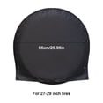 thumbnail image 2 of BLEEUS Rv Tire Cover Waterproof Automotive Wheel Protector For Trailers Rvs （Black S）, 2 of 10