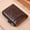 Brown, variant on Avolia RFID Blocking Leather Wallet for Men Slim Bifold Credit Card Holder with Zipper Purse Large Capacity - Proof Fashionable Wallet