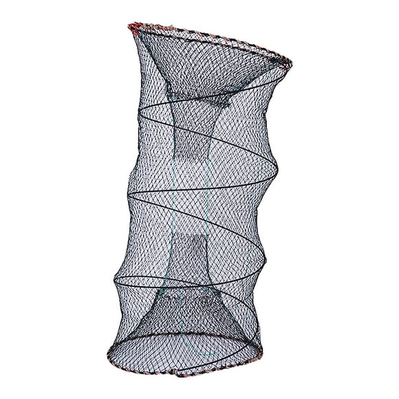 Outdoor Round Crab Trap Portable Lobster Bait Trap Collapsible Crawfish Cast Net