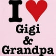 thumbnail image 2 of CafePress - I Love Gigi Infant Bodysuit - Baby Light Bodysuit, Size Newborn - 24 Months, 2 of 4