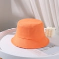 thumbnail image 6 of CoCopeaunts Bucket Hat for Kids Spring Summer Solid Color Fisherman Hat Girl Packable Outdoor Sun Protection Cotton Basin Hat, 6 of 8