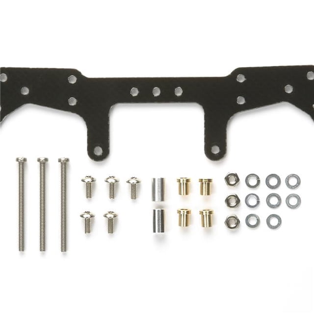 Tamiya TAM15452 FRP Wide Rear Plate for AR Chassis