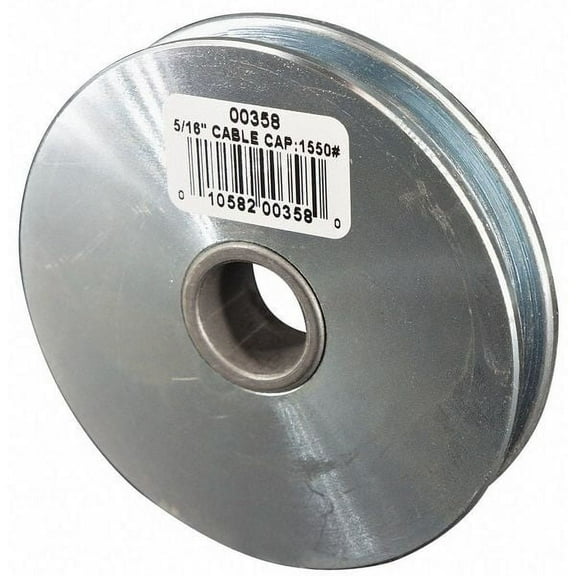 Manufacturer Varies Sheave,1,550 lb Cap.,5/16" Rope Diameter 4JX63