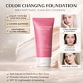 thumbnail image 3 of Color Changing Concealer 30ml, Self Adapting Liquid Foundation for Older Women Non Greasy Natural Coverage Color Matching Concealer for All Skin Types Sweat Proof Waterproof for Daily Use or Fitness, 3 of 9