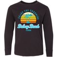 thumbnail image 3 of Inktastic Summer Enjoy the Sunshine Delray Beach Florida in Blue Long Sleeve Youth T-Shirt, 3 of 5