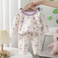 thumbnail image 2 of xaweyi Toddler Baby Boy Fall Outfit Long Sleeve Sweatshirt Stretch Pants Set Cute Kids Winter Clothes,Sizes 5-6 Years, 2 of 6
