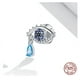 thumbnail image 2 of Charm de plata de ley con ojo misterioso brillar Electrónica, 2 of 5